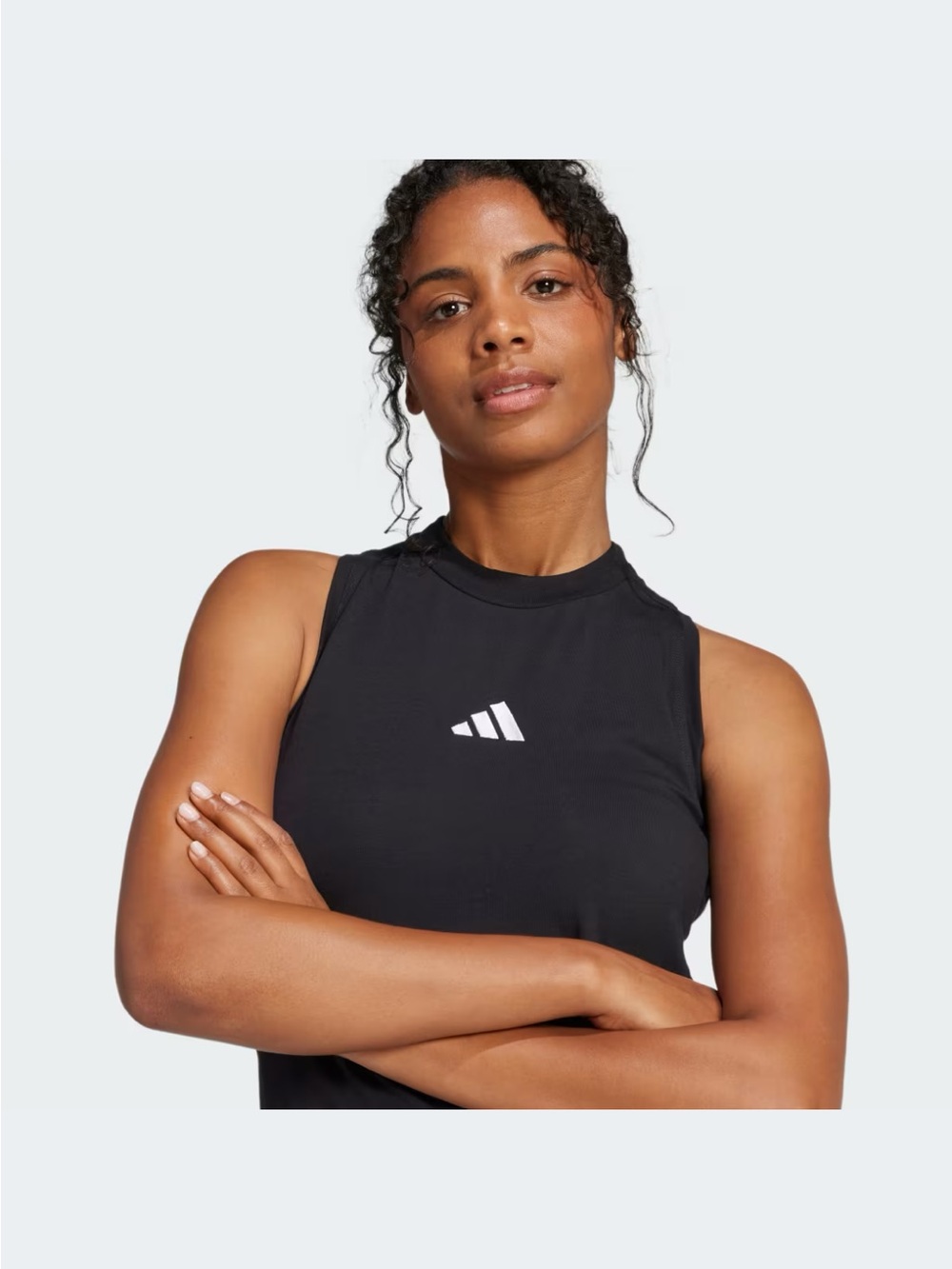 Adidas 3 stripe long racer back sporty dress NWT size medium - Picture 5 of 13